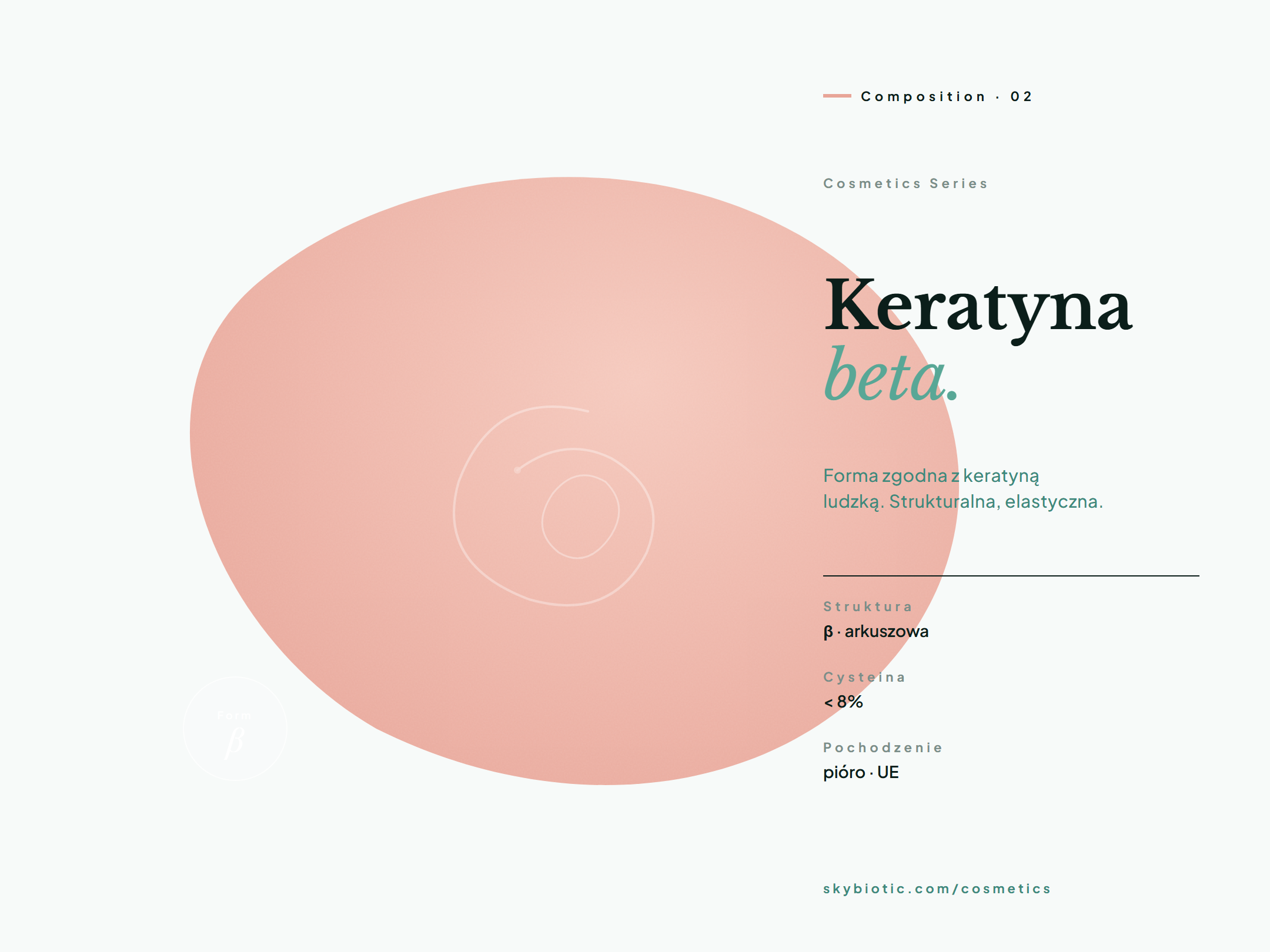Keratyna beta indycza w kosmetykach Skybiotic